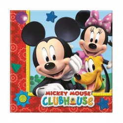 Serwetki papierowe Myszka Mickey i Minnie 20 szt 33x33 cm